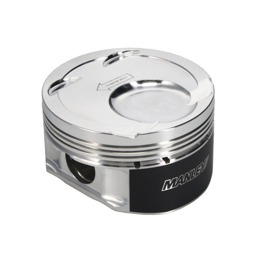 Manley Ford 3.5L Ecoboost 3.642in Bore 1.239in Comp Height -8.5cc Dish Extreme Duty Piston Set - 594800CE-6 Photo - Primary