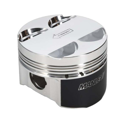 Manley Mitsubishi Evo 4G63/4G63T 85.5mm Bore 10/10.5:1 CR -2.5cc Flat Top E/D Piston Set w/Rings - 606205CE-4 Photo - Primary
