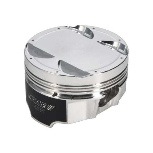 Manley Mitsubishi 4B11 86mm Bore 9.0:1 CR -5cc Dish Turbo Tuff Piston Set w/ Rings - 624300CE-4 User 1