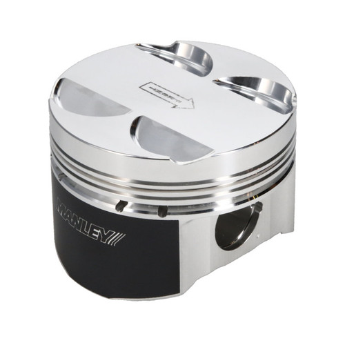 Manley 16+ Nissan VR30DDTT 86mm Bore Grade 2 10:1 CR -3.5cc Dome Flat Top Piston w/ Rings (SINGLE) - 642GR2-1 Photo - Primary