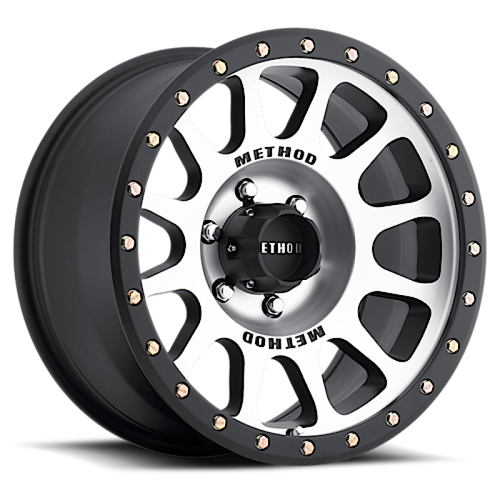 Method MR305 NV 17x8.5 25mm Offset 6x5.5 108mm CB Machined/Black Street Loc Wheel - MR30578560325 Photo - Primary