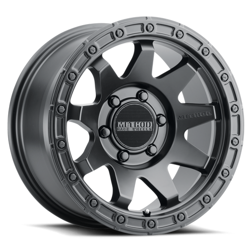 Method MR317 17x9 -12mm Offset 6x5.5 106.25mm CB Matte Black Wheel - MR31779060512N Photo - Primary