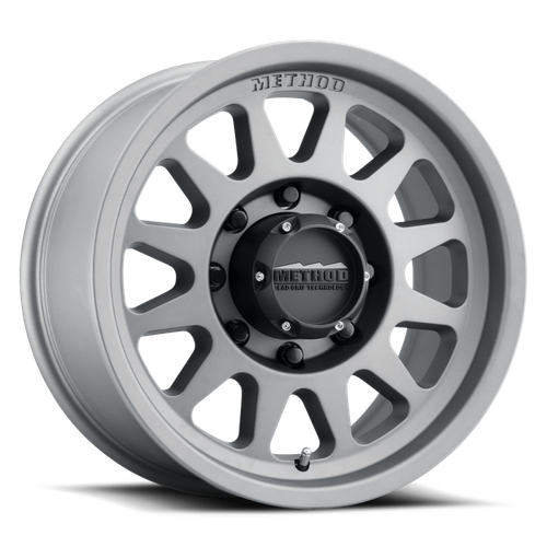 Method MR704 HD 17x9 18mm Offset 8x170 130.81mm CB Titanium Wheel - MR70479087818H Photo - Primary