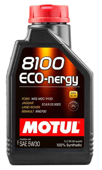 Motul 1L Synthetic Engine Oil 8100 5W30 ECO-NERGY - Ford 913C - 102782 User 1