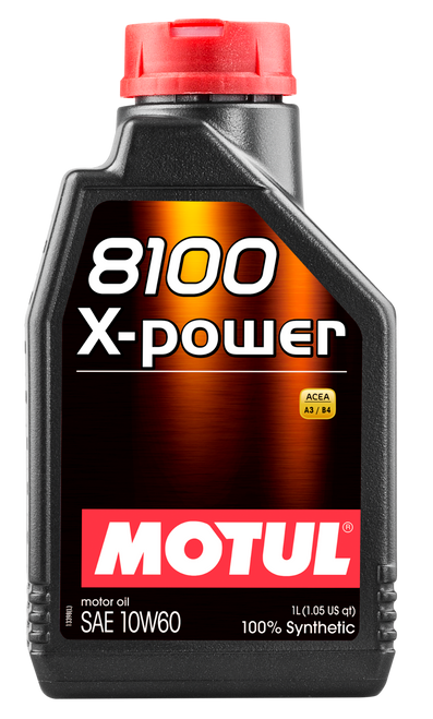Motul 1L Synthetic Engine Oil 8100 10W60 X-Power - ACEA A3/B4 - 106142 User 1