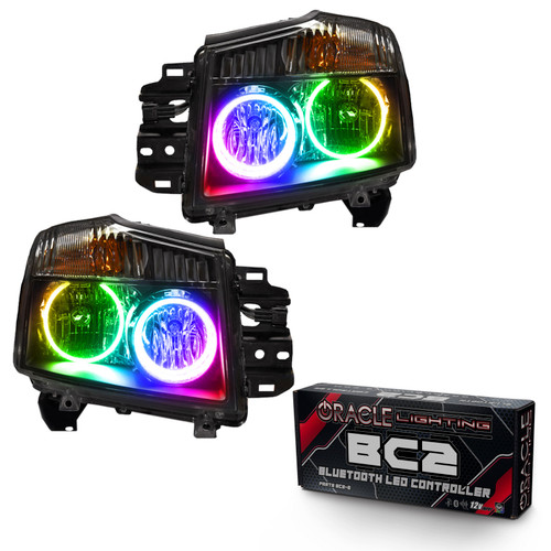 Oracle 08-15 Nissan Titan SMD HL - ColorSHIFT w/ BC1 Controller - 7173-335 Photo - Primary
