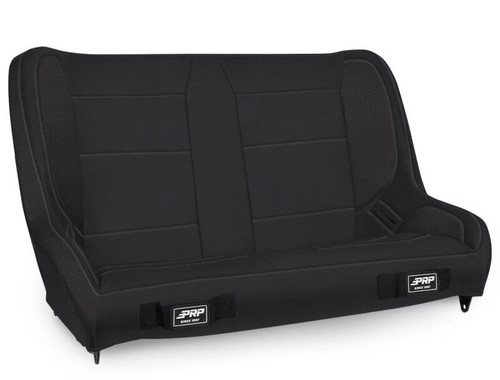 PRP Jeep Wrangler TJ/LJ/JK Elite Series Rear Bench- Black Vinyl - A9236-39-201 Photo - Primary