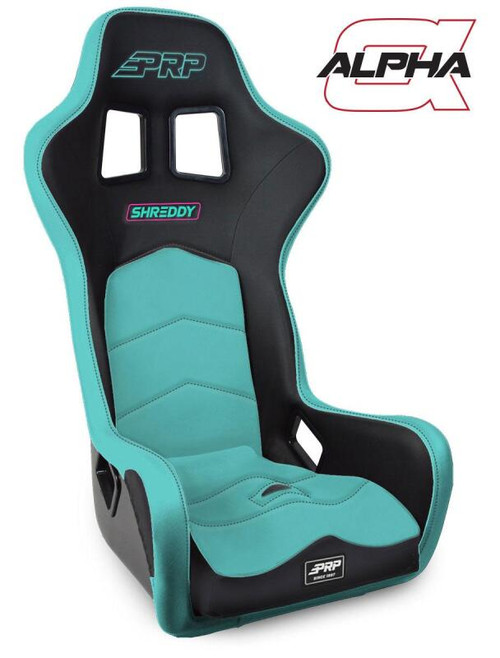 PRP Shreddy Alpha Composite Seat- Teal / Black - SHRDYA3901-03 Photo - Primary