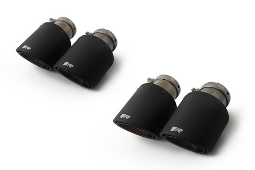 Remus Carbon 102mm Angled Titanium Internals Tail Pipe Set (Quad Tips) - 0046 70CSR User 1