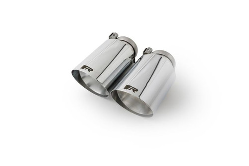Remus Stainless Steel 102mm Straight Cut Chrome Tail Pipe Set (Quad Tips) - 0046 70SGR Photo - Primary