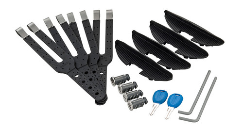 Rhino-Rack 08-20 Ford Flex 4 Door SUV Vortex StealthBar 2 Bar Roof Rack - Silver - JA7958 Photo - Primary