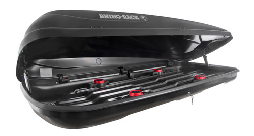 Rhino-Rack Zenith MasterFit Cargo Box - 400L - Brilliant Black - RMFZ66 Photo - Primary