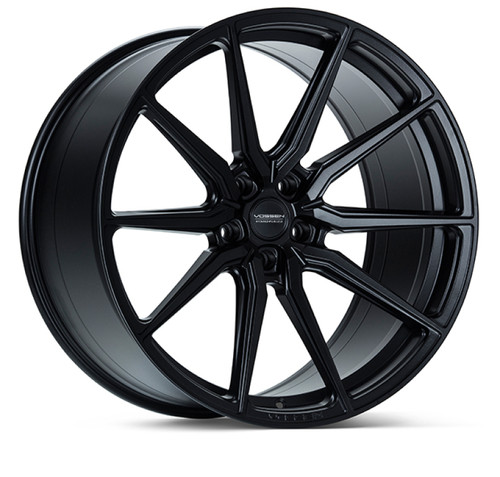 Vossen HF-3 24x10 / 5x120 / ET32 / Deep Face / 72.56 - Satin Black Wheel - HF3-4B52 Photo - Primary