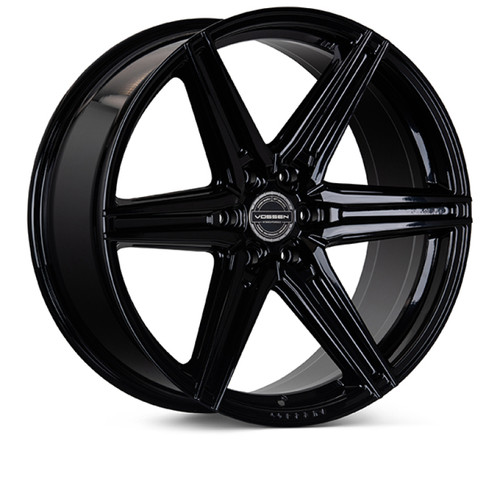 Vossen HF6-2 20x9.5 / 6x135 / ET15 / Deep Face / 87.1 - Gloss Black Wheel - HF62-0F07 Photo - Primary