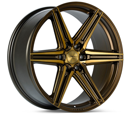 Vossen HF6-2 20x9.5 / 6x139.7 / ET15 / Deep Face / 106.1 - Tinted Matte Bronze Wheel - HF62-0G05 Photo - Primary