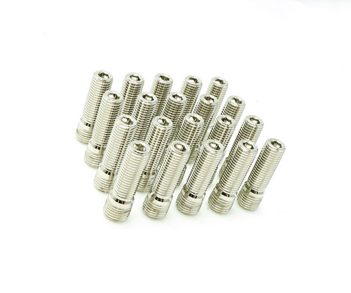 Wheel Mate Stud Conversion M14 x P1.50 2.5in L - Nickel Finish (QTY 20) - WMP37104XN0 User 1
