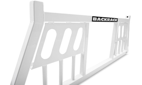 BackRack 19-22 Chev/GMC Silverado/Sierra 1500 (Nw Bdy) Three Light Rack Frame ONLY (Req. HW) - White - 149TLW Photo - Close Up