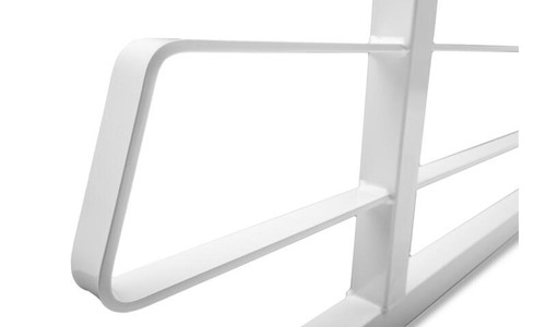 BackRack 15-22 Chev/GMC Colorado/Canyon / 19-22 Ford Ranger Original Rck Frame ONLY (Req HW) - White - 15002W Photo - Close Up