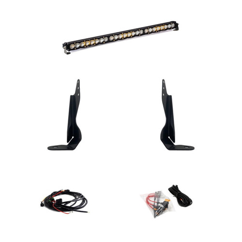 Baja Designs 2020+ GMC 2500/3500 30in Grille LED Light Bar Kit S8 Driving Combo - 447850 User 1