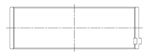 ACL BMW N20B20 / N26B20 2.0L Inline  Race Series Standard Size Conrod Rod Bearing Set - 4B1584H-STD Technical Drawing