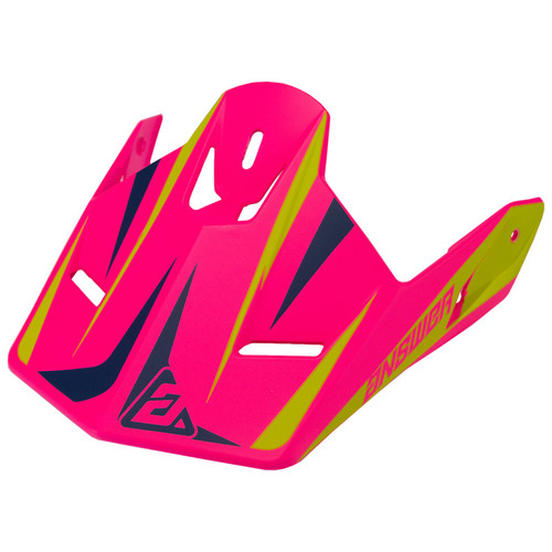 Answer 26 AR1 Mototown Matte Visor Youth - Pink/Hyper Acid/Dk Blue - 475291 User 1