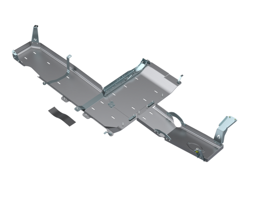 Artec Industries 2018-2020 Jeep Wrangler JL Sahara Full Bellypan w/ Oil Door - 4 Door 3.6L Aluminum - JL4161 Photo - Primary