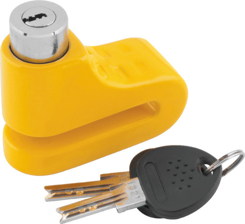 Bully Lock Disc Lock 5.5mm - Yellow - 132247 Photo - Primary