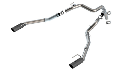 Borla 24-25 Ford Ranger Raptor 2.75in Tail Pipe Kit 4in Tip - Ceramic Black - 60743BRCB Photo - Primary