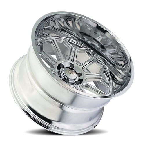 Cali Off-Road 9117 Auburn 20x10 / 6x135 BP / -25mm Offset / 87.1mm Hub Polished Wheel - 9117-2136P Photo - Primary