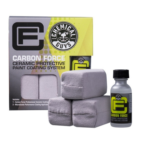 Chemical Guys Carbon Force Ceramic Protective Paint Coating System - 1oz + 3 MircoSuede Applicators - WAC232 User 1