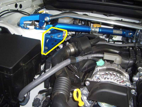 Cusco 2022+ Toyota GR86 / Subaru BRZ Brake Master Cylinder Stopper *RHD ONLY* - 965 561 A User 1