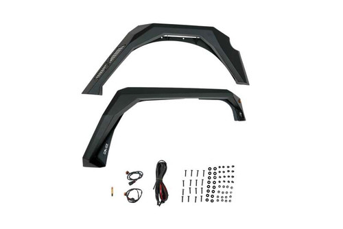 DV8 Offroad 07-18 Jeep Wrangler JK Armor Fender Flares - FDJK-09 Photo - out of package