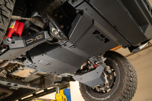 DV8 24-25 Toyota Tacoma & Land Cruiser Rear Belly Skid Plate - SPTT1-09 Photo - out of package