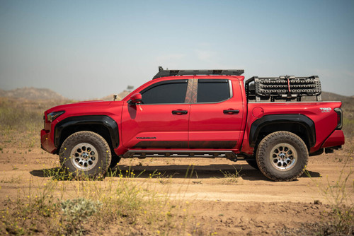 DV8 Offroad 24-25 Toyota Tacoma Double Cab Rock Sliders - SRTT1-04 Photo - out of package