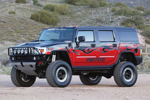 Fabtech 03-08 Hummer H2 4WD w/Rear Coil Springs 6in Performance System - Component Box 3 - FTS27005BK Photo - Primary