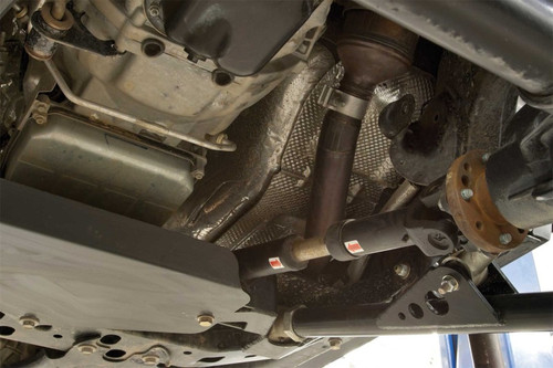 Fabtech 12-18 Jeep JK 4WD Exhaust Loop Delete Pipe - FTS94060 Photo - Primary