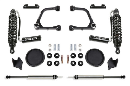 Fabtech 2022 Toyota Tundra 4WD Factory Rear Coils 3in UCA Sys w/Fr Dirt Logic 2.5 Resi C/O Rr Coil - K7088DL Photo - Primary