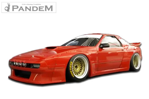 GReddy Pandem 85-92 Mazda RX-7 FC3S Complete Wide Body Aero Kit WITH WING (Special Order) - 17040330 User 1