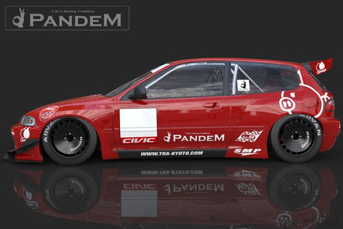 GReddy 92-95 Honda Civic EG Hatchback Pandem Rocket Bunny Front Bumper - 17050111 Photo - Primary