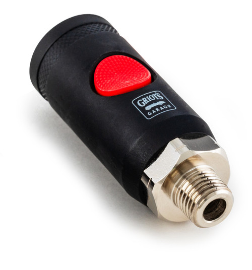 Griots Garage AIR High-Flow Safety Coupler - Male - 82060M Photo - Primary