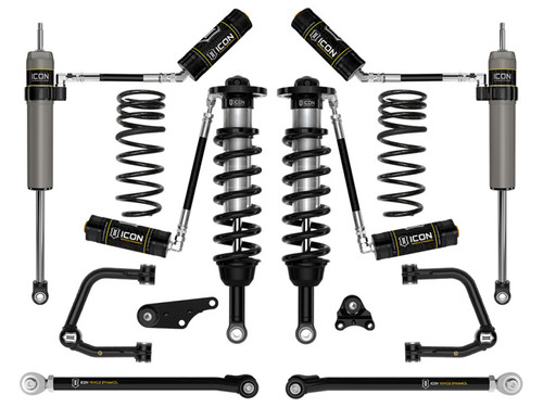 ICON 2024+ Toyota Tacoma 1.25in-3in Stage 7 Suspension System Tubular w/ Triple Rate Spring - K53297TS Photo - Primary