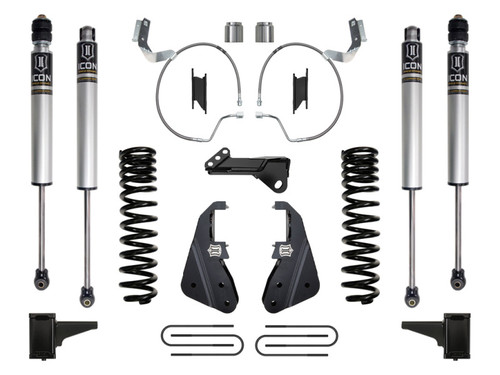 ICON 2023 Ford F-250/F-350 Super Duty 4WD Diesel 4.5in Lift Stage 1 Suspension System - K64541 Photo - Primary