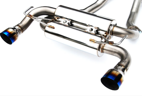 Invidia 2022+ Nissan Z 70mm Gemini Cat Back Exhaust - Single Layer TI Tips - HS22N4Z7GM1STL User 1