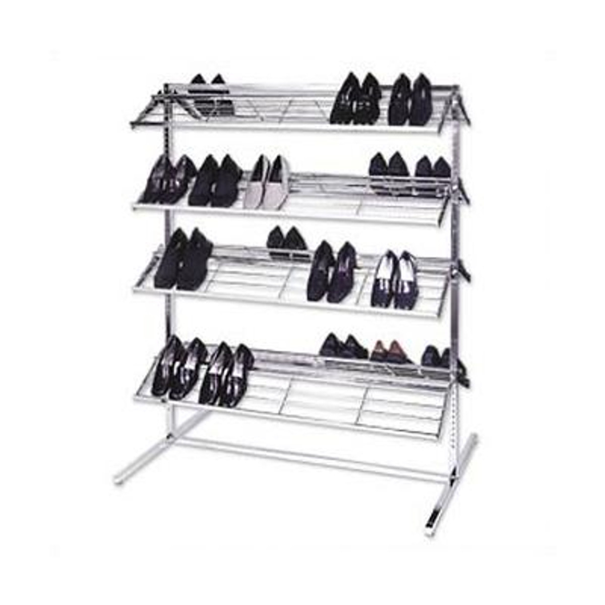 Hangers Lingerie Store Adjustable Shelf Display Stand Stainless