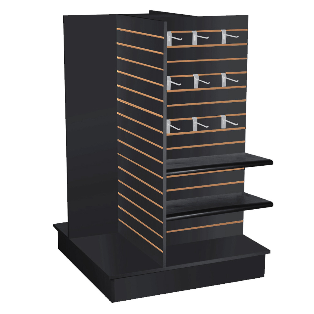 Buy Freestanding wooden counter underwear display stand with