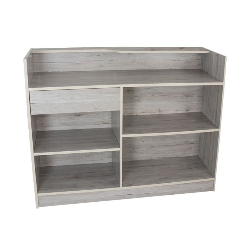 4Ft Cash Register Wrap Counter Stand with Ledge Top | Prdouct