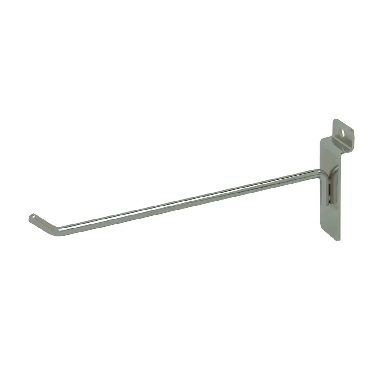 2 Slatwall Peg Hooks | White