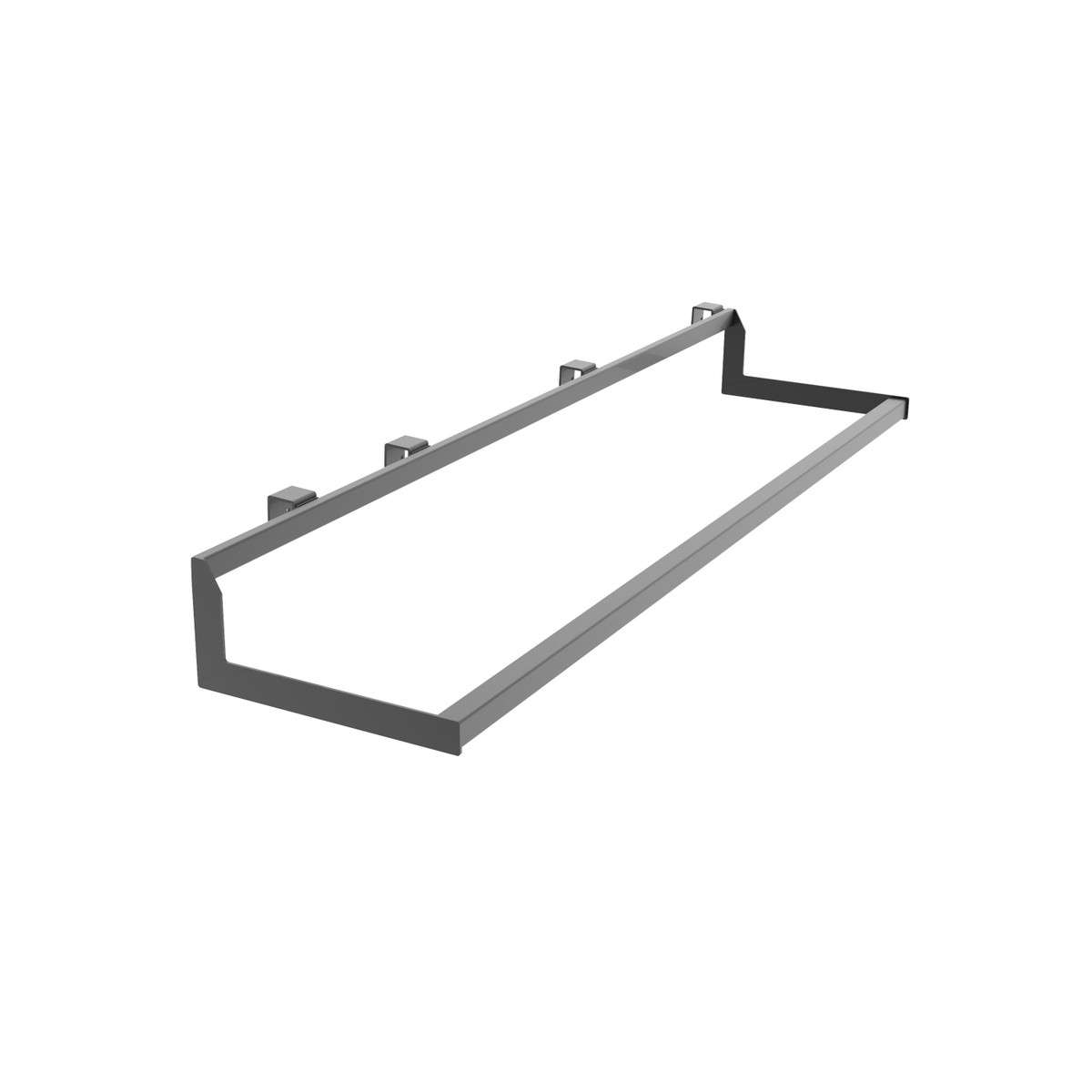 48" Saddle Mount Drop-Down Hang Bar