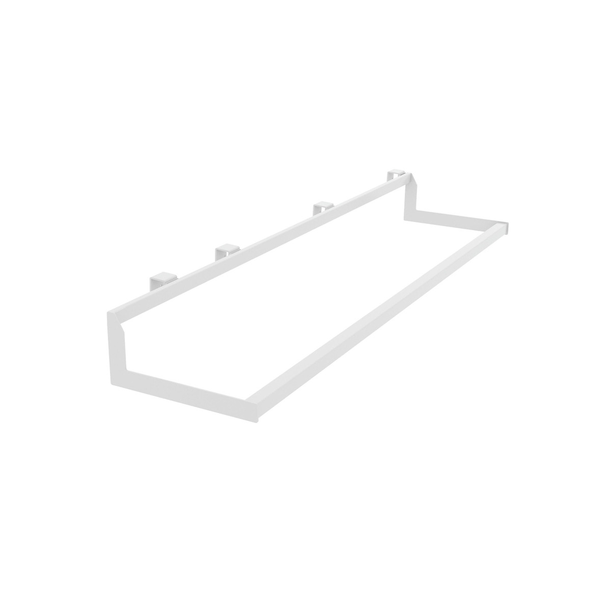 48" Saddle Mount Drop-Down Hang Bar