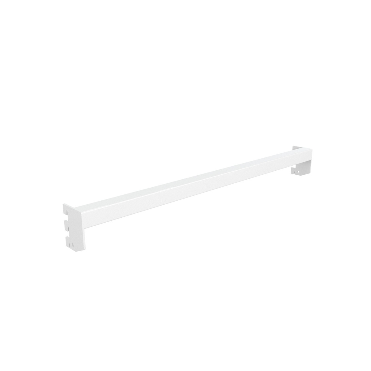 24" Slotted Saddle Mount Accessory Bar